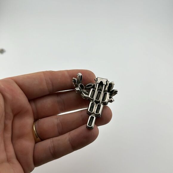 Vintage gems brooch - Picture 3 of 3